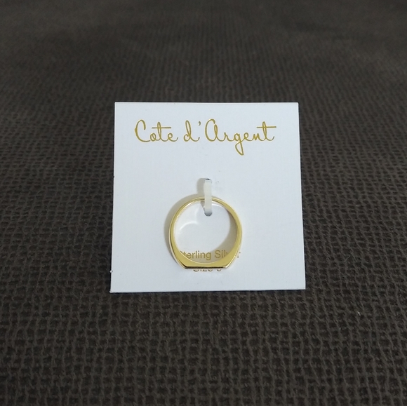 Cote d'Argent White Enamel "LOVE"❤️ Ring Sz 6 - Picture 12 of 16